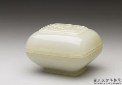 图片[3]-Jade rectangular box, Qing dynasty (1644-1911)-China Archive